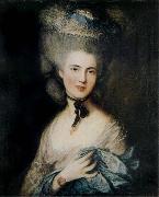 Thomas Gainsborough Lady in Blue oil painting picture wholesale